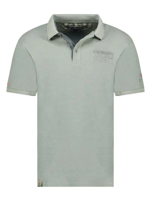 Geographical Norway Koszulka polo "Slub" w kolorze miętowym rozmiar: S