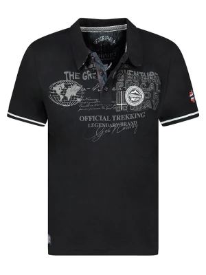 Geographical Norway Koszulka polo w kolorze czarnym rozmiar: M