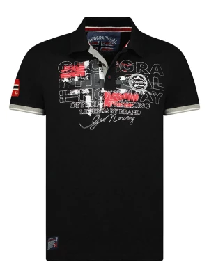 Geographical Norway Koszulka polo w kolorze czarnym rozmiar: L