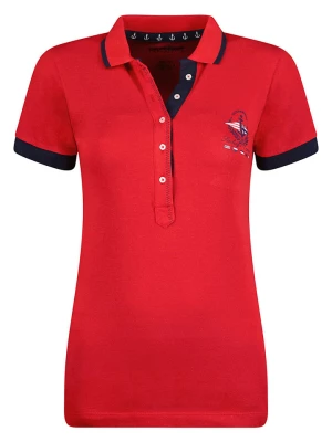 Geographical Norway Koszulka polo w kolorze czerwonym rozmiar: XXL