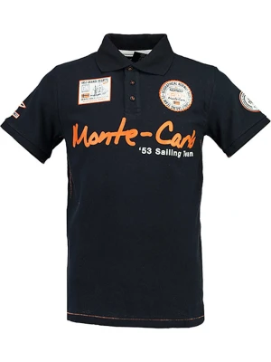 Geographical Norway Koszulka polo w kolorze granatowym rozmiar: 140