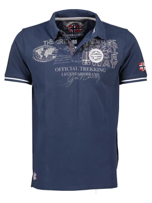 Geographical Norway Koszulka polo w kolorze granatowym rozmiar: M