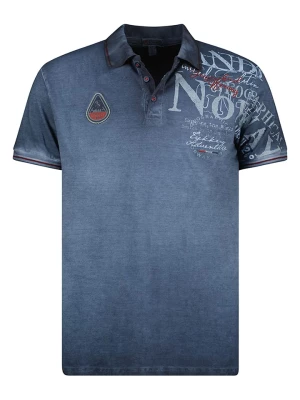 Geographical Norway Koszulka polo w kolorze granatowym rozmiar: M