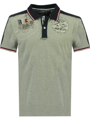 Geographical Norway Koszulka polo w kolorze szarym rozmiar: 140
