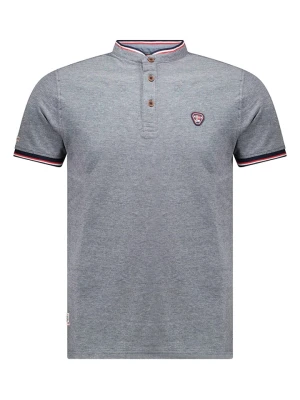 Geographical Norway Koszulka polo w kolorze szarym rozmiar: L