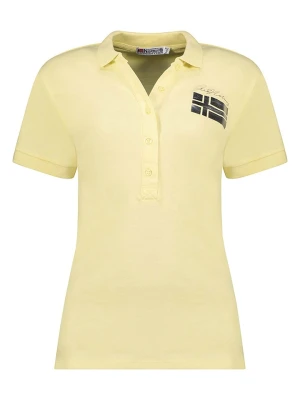 Geographical Norway Koszulka polo w kolorze żółtym rozmiar: XL