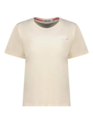 Geographical Norway Koszulka w kolorze beżowym rozmiar: XL