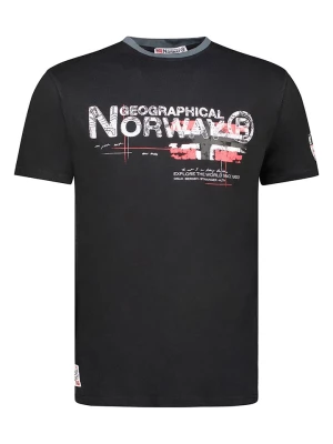 Geographical Norway Koszulka w kolorze czarnym rozmiar: L