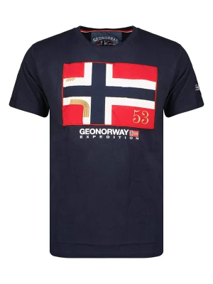 Geographical Norway Koszulka w kolorze granatowym rozmiar: L