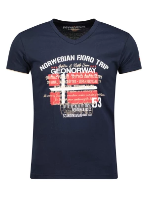 Geographical Norway Koszulka w kolorze granatowym rozmiar: 3XL