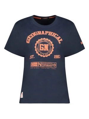 Geographical Norway Koszulka w kolorze granatowym rozmiar: M