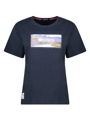 Geographical Norway Koszulka w kolorze granatowym rozmiar: S