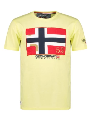 Geographical Norway Koszulka w kolorze żółtym rozmiar: XL