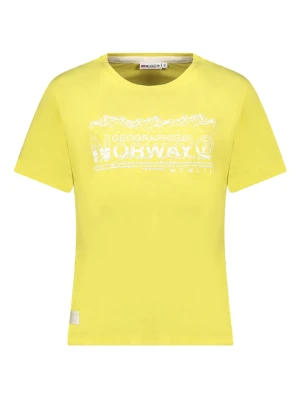 Geographical Norway Koszulka w kolorze żółtym rozmiar: L