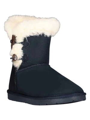 Geographical Norway Kozaki zimowe "Olady" w kolorze granatowym rozmiar: 39