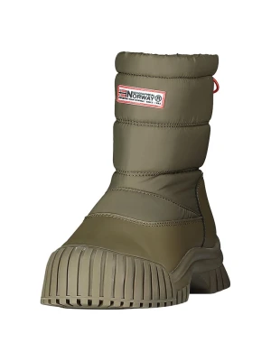 Geographical Norway Kozaki zimowe "Opluie" w kolorze khaki rozmiar: 38