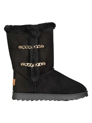 Geographical Norway Kozaki zimowe "Ovassion" w kolorze czarnym rozmiar: 38