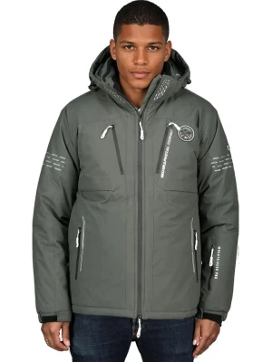 Geographical Norway Kurtka narciarska "Waldo" w kolorze zielonym rozmiar: S