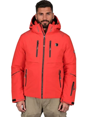 Geographical Norway Kurtka narciarska "Waouh" w kolorze czerwonym rozmiar: XL