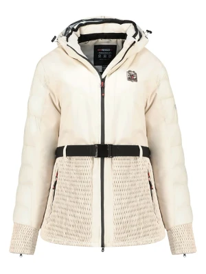 Geographical Norway Kurtka narciarska "Wolita" w kolorze kremowym rozmiar: XL