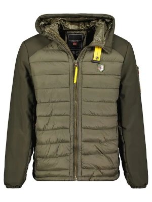 Geographical Norway Kurtka pikowana "Abator" w kolorze khaki rozmiar: XXL