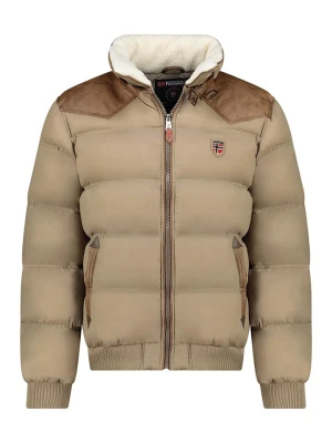 Geographical Norway Kurtka pikowana "Abramovitch" w kolorze beżowym rozmiar: L