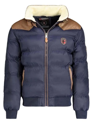 Geographical Norway Kurtka pikowana "Abramovitch" w kolorze granatowym rozmiar: XL