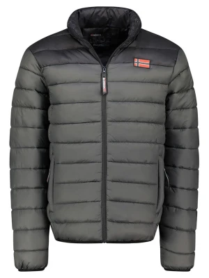 Geographical Norway Kurtka pikowana "Amigoglerc Basic" w kolorze antracytowo-czarnym rozmiar: XL