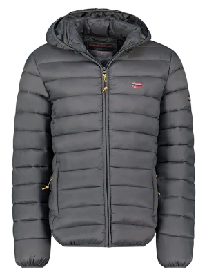 Geographical Norway Kurtka pikowana "Amigolor" w kolorze antracytowym rozmiar: 152