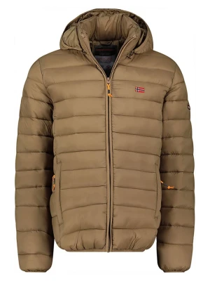Geographical Norway Kurtka pikowana "Amigolor" w kolorze jasnobrązowym rozmiar: 176