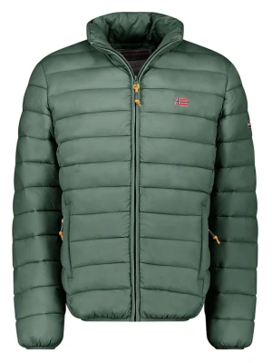 Geographical Norway Kurtka pikowana "Amigolor" w kolorze zielonym rozmiar: 3XL