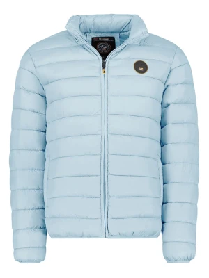 Geographical Norway Kurtka pikowana "Amigomap" w kolorze błękitnym rozmiar: L