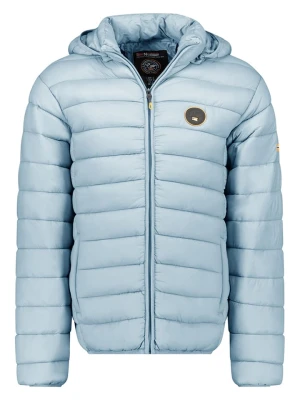 Geographical Norway Kurtka pikowana "Amigomap" w kolorze błękitnym rozmiar: XXL