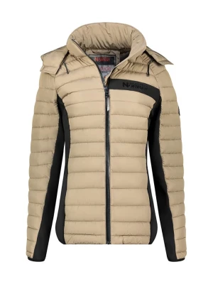 Geographical Norway Kurtka pikowana "Aretha" w kolorze beżowym rozmiar: XL