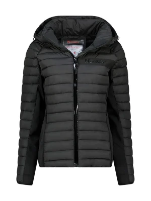 Geographical Norway Kurtka pikowana "Aretha" w kolorze czarnym rozmiar: L