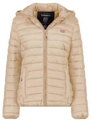 Geographical Norway Kurtka pikowana "Atika" w kolorze beżowym rozmiar: L