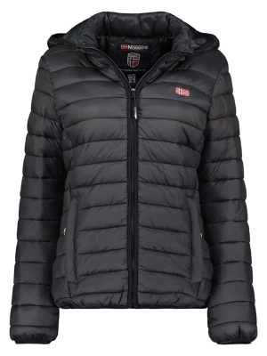 Geographical Norway Kurtka pikowana "Atika" w kolorze czarnym rozmiar: L