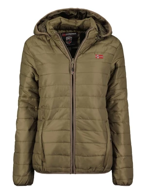 Geographical Norway Kurtka pikowana "Atika" w kolorze khaki rozmiar: 128