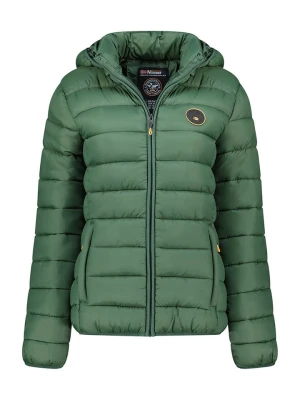 Geographical Norway Kurtka pikowana "Atikamap" w kolorze zielonym rozmiar: S