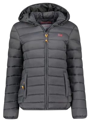 Geographical Norway Kurtka pikowana "Atikolor" w kolorze antracytowym rozmiar: M