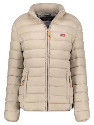 Geographical Norway Kurtka pikowana "Atikolor" w kolorze beżowym rozmiar: XL