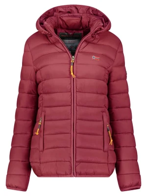 Geographical Norway Kurtka pikowana "Atikolor" w kolorze bordowym rozmiar: XL