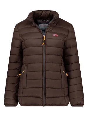 Geographical Norway Kurtka pikowana "Atikolor" w kolorze brązowym rozmiar: XXL