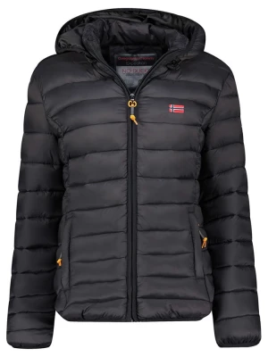 Geographical Norway Kurtka pikowana "Atikolor" w kolorze czarnym rozmiar: XXL