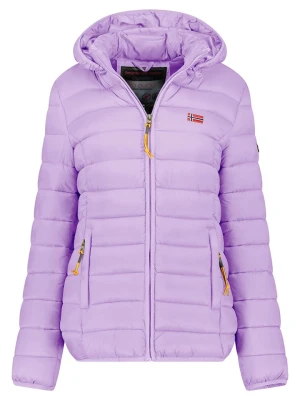Geographical Norway Kurtka pikowana "Atikolor" w kolorze fioletowym rozmiar: S