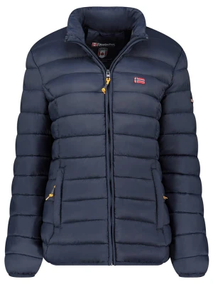 Geographical Norway Kurtka pikowana "Atikolor" w kolorze granatowym rozmiar: XL