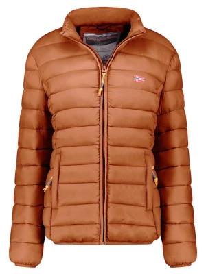 Geographical Norway Kurtka pikowana "Atikolor" w kolorze jasnobrązowym rozmiar: S