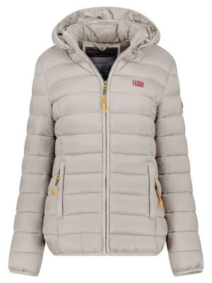 Geographical Norway Kurtka pikowana "Atikolor" w kolorze jasnoszarym rozmiar: L