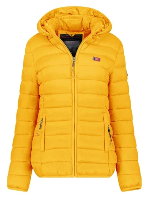 Geographical Norway Kurtka pikowana "Atikolor" w kolorze musztardowym rozmiar: S