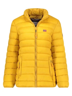 Geographical Norway Kurtka pikowana "Atikolor" w kolorze musztardowym rozmiar: M